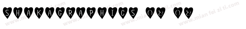 SHAKAGRAPHICS 08 08字体转换